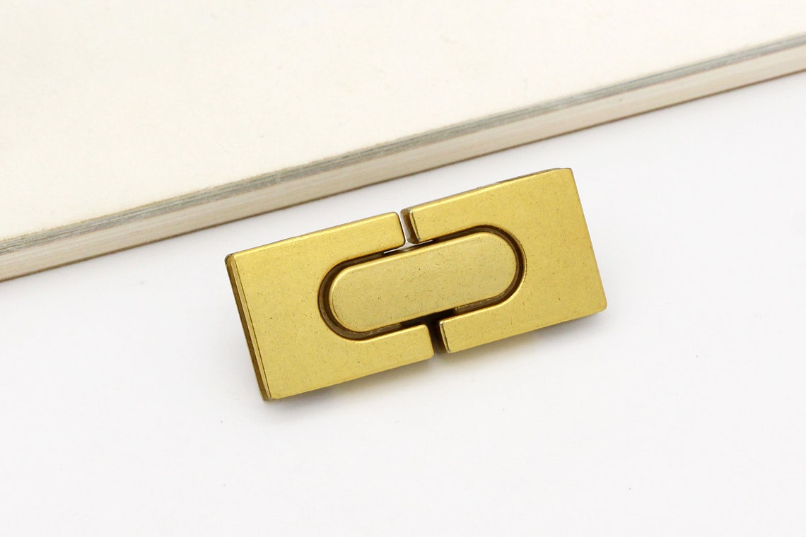 Snap Lock Antique Gold Purse Lock Bag Lock Twist Lock Purse Etsy