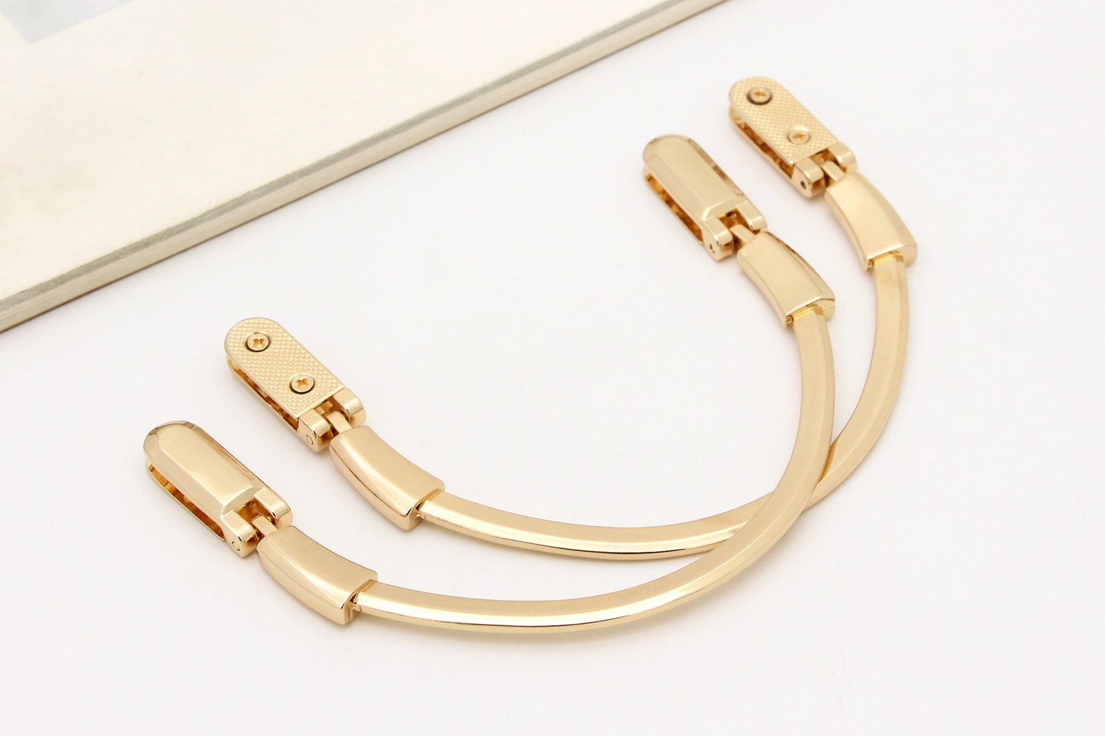 1pair Metal Purse Handle Gold Bag Handle Metal Handle Purse Etsy