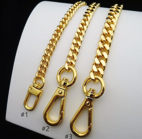 High Quality Bag Chain K Gold Purse Chain Strap Replacement Strap Bag Strap  Handbag Chain 