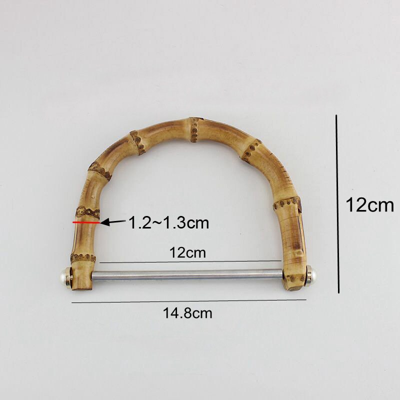 1pair Bamboo handle Bamboo purse handle bamboo bag handles bag Etsy