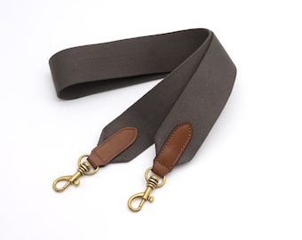 5cm Leather purse strap Polyester cotton shoulder strap bag strap