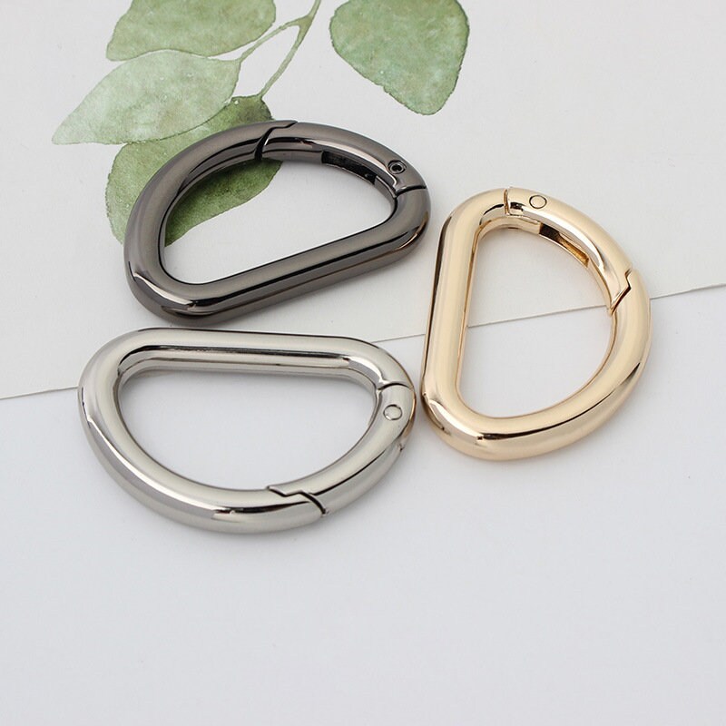 4pcs High Quality Spring Gate Ring Spring Ring Push Gate Snap Hook - Etsy