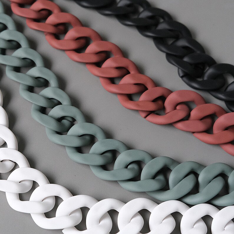 Acrylic Chain Bag Chain Purse Chain Bag Handle Bag Strap Etsy