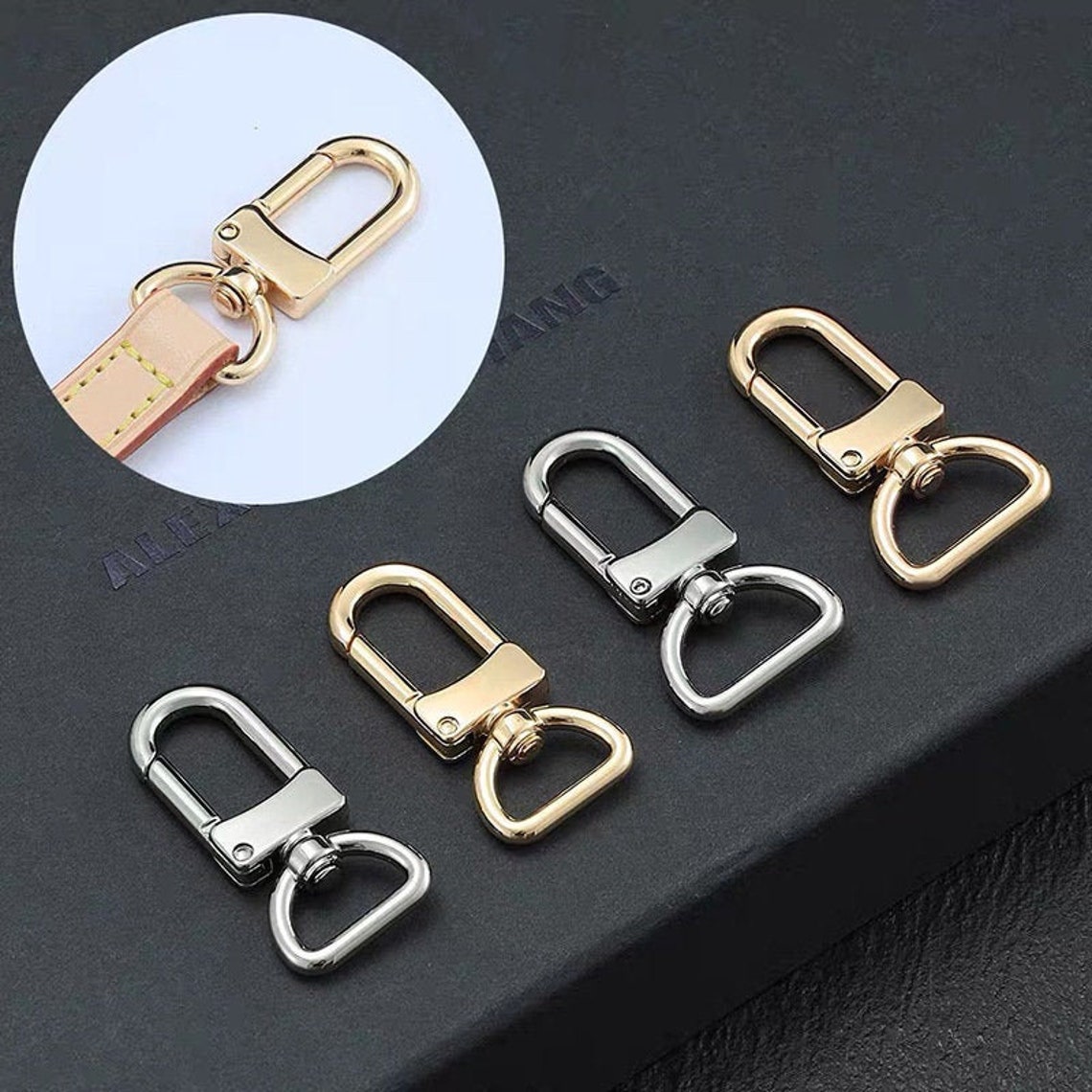 4pcs Swivel Clasp Snap Hook Swivel Hook Purse Clasp Bag Chain Etsy