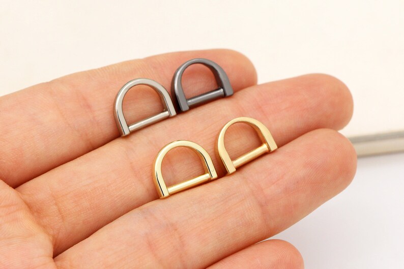 12pcs Small D Ring D Ring Buckle Purse Ring Strap Ring Zipper Etsy