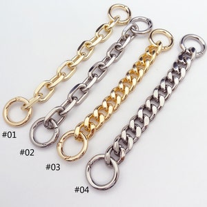 Chain Strap Extender bag chain replacement strap purse chain bag strap bag handle bag hardware