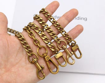 Antique gold Chain Strap bag chain purse chain bag strap bag handle shoulder strap