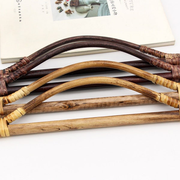 Wooden Handle Bag Etsy