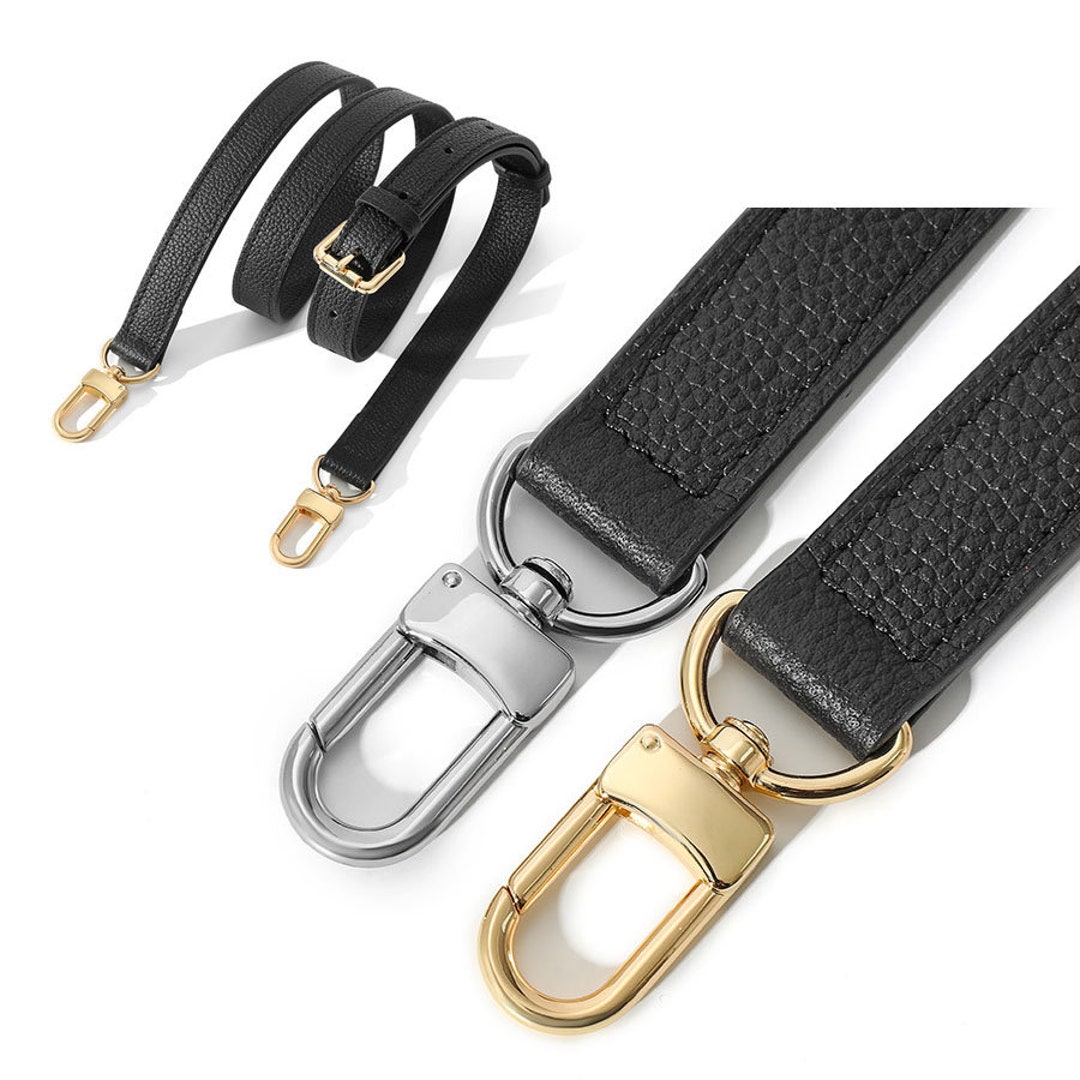 High Quality Leather Purse Strap Black Leather Bag Strap Etsy Canada