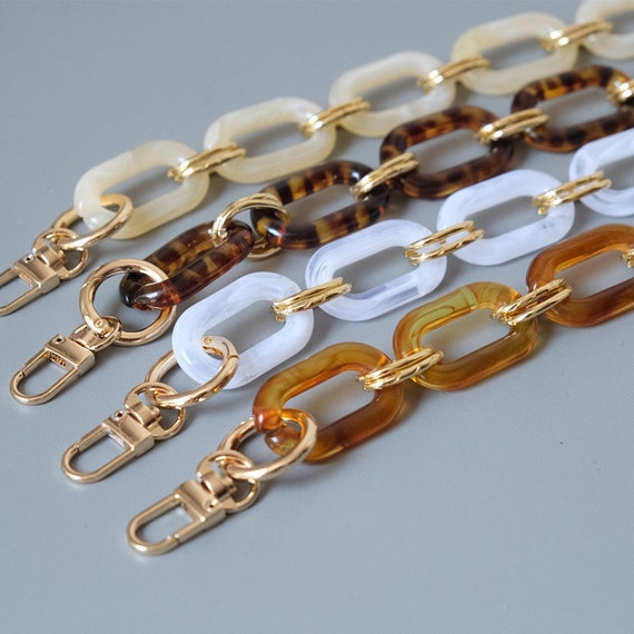 Buy Bag Chain With Swivel Clasp Acrylic Chain Purse Chain Bag Handle Bag Strap Plastic Handles for Bag Online in India Etsy