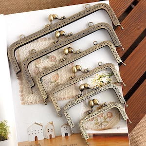 8.5/10.5/12.5/15/20.5cm Purse Frame Purse Clasp Clutch Frame Coin Purse  Making Purse Hardware 