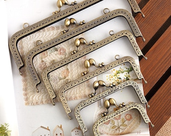 8.5/10.5/12.5/15/20.5cm purse frame purse clasp clutch frame coin purse Making purse hardware