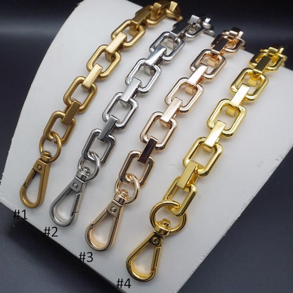 Antique Gold Bag Chain Alloy Purse Chain Bag Handle Shoulder Strap