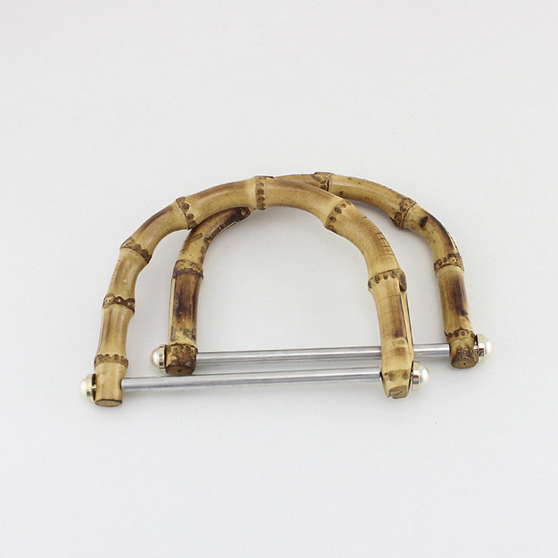 1pair Bamboo Handle Bamboo Purse Handle Bamboo Bag Handles Bag Etsy UK