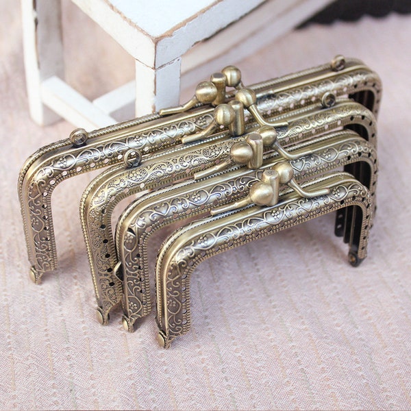 Double Purse frames 8.5cm 10.5cm 12.5cm 15cm 18cm bag frame metal frame coin purse frame for purse diy frame purse making