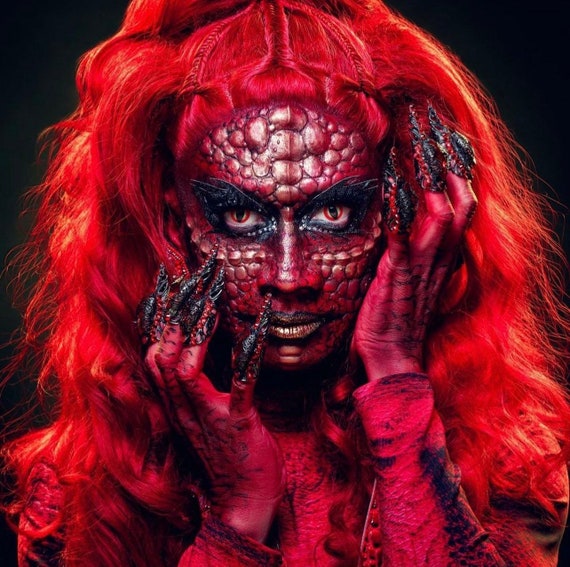 Dragon makeup 2024