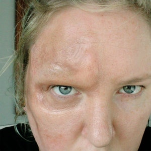 Skelett-Augenhöhlenprothetik // Eingekapselte Silikonapperat // Zombie-Skelett // Walking Dead // SFX MAKEUP // Halloween // Cosplay