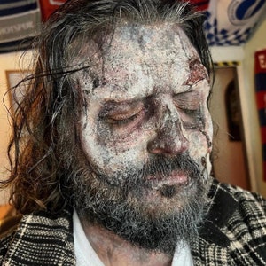 Zombie 1 Prosthetics // Encapsulated Silicone // Walking Dead Decomposing Rotting Wounds // Horror // Halloween // Cosplay // Monster // FX