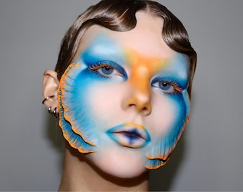 Mermaid Gills 2 Prosthetics // Encapsulated Silicone Appliances // SFX MAKEUP // Fantasy Scif Fi Cosplay Character // Halloween