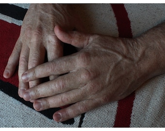 Old Age Hand Prosthetics // Encapsulated Silicone Appliances // Aging Ageing Elderly Wrinkles // SFX MAKEUP // TV and Film Halloween Cosplay