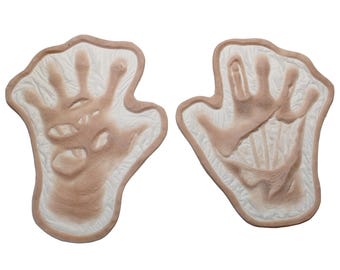 Zombie Hands Silicone Prosthetics // Creature Monster // Horror Halloween Cosplay // Film and TV // SFX Makeup FX // Gore Flesh Decomposing