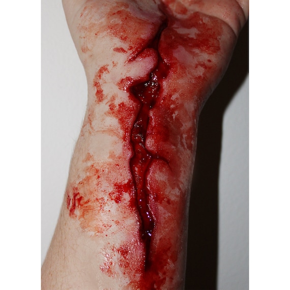 Gory Wounds Skin Coloured Adult Red Gory Wounds Skin Coloured Adult Red