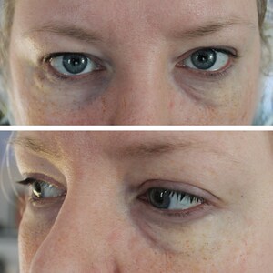 Augenbeutel Augenprothetik // Gekapseltes Silikon // Alterung // Charakter Make-up // SFX // Film und TV // Falten // Cosplay