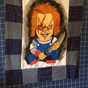 Kołdra z lalką Chucky Good Guy