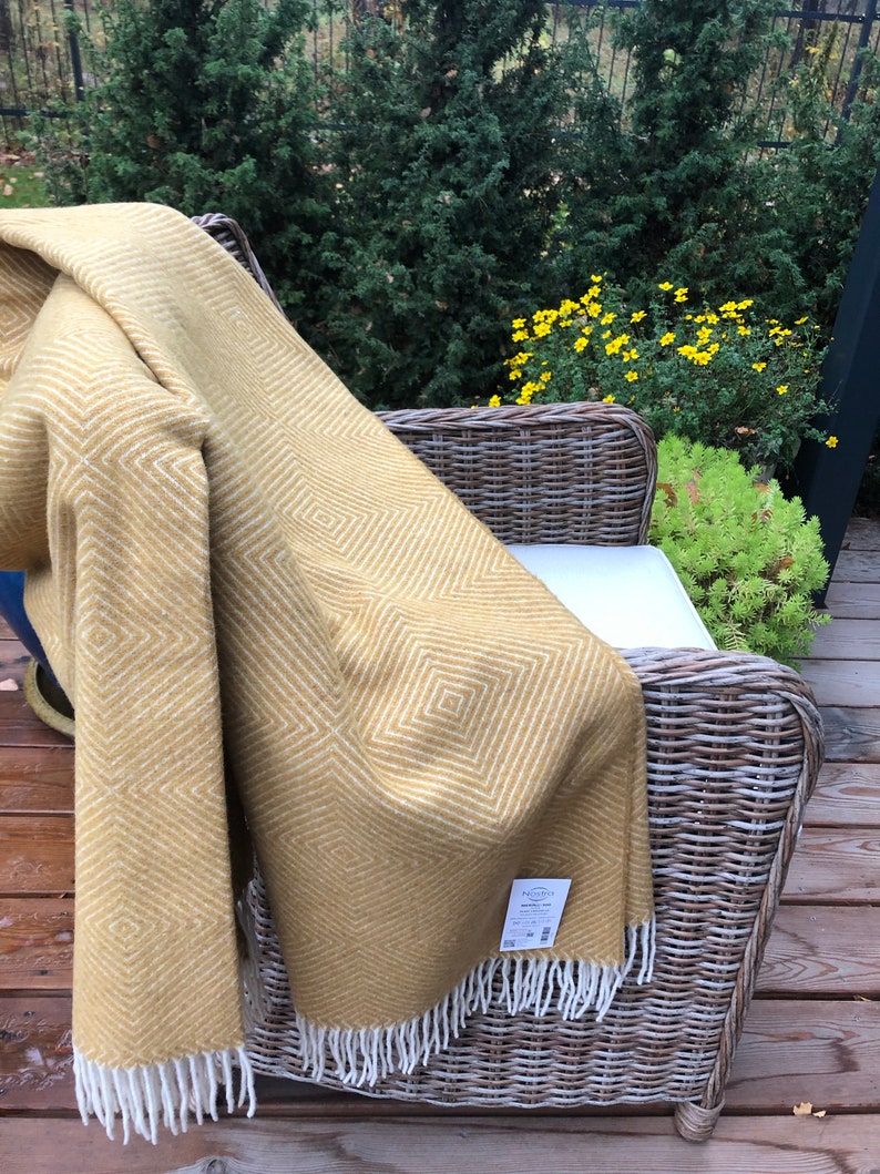 Extra Quality Merino Wool Blanket Soft Warm and Cozy Large Etsy