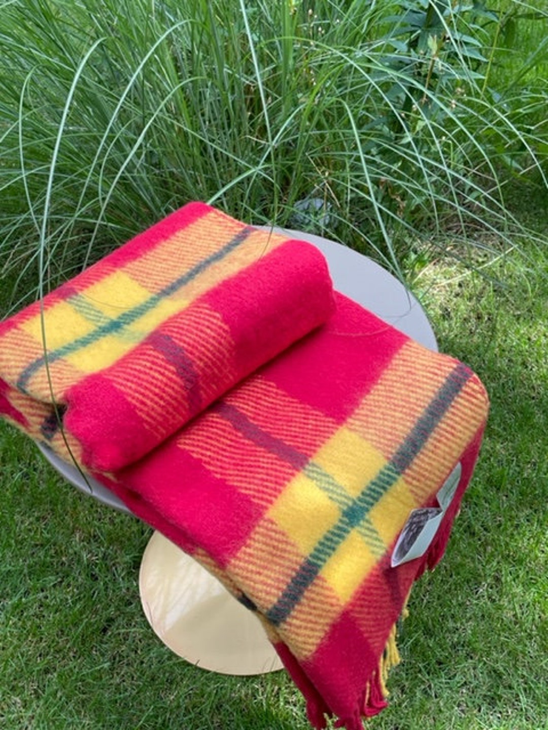 New Zealand Sheep Wool Blanket, Natural Wool Throw, Highest Quality