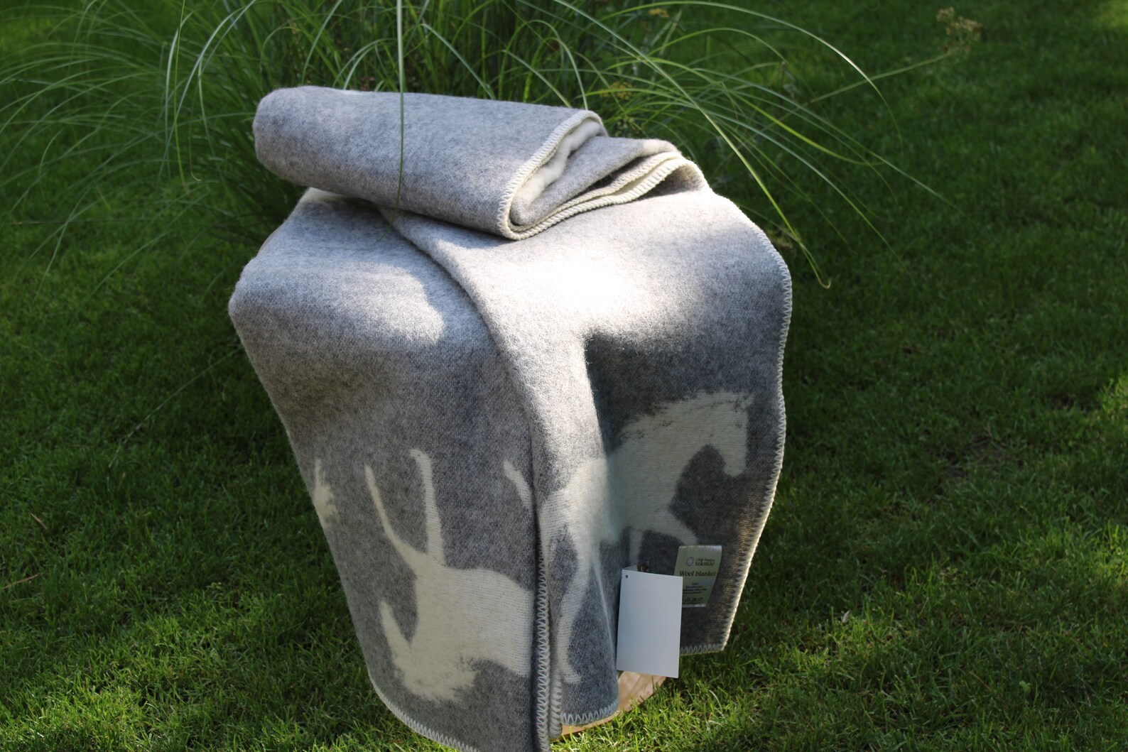 Natural sheep wool blanket 100 natural warm wool throw with Etsy