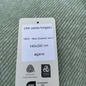 Sage green color natural wool blanket 100% wool throw from New Zealand virgin wool plaid bedspread large sofa blanket 140x200cm/55x79&quot; eco