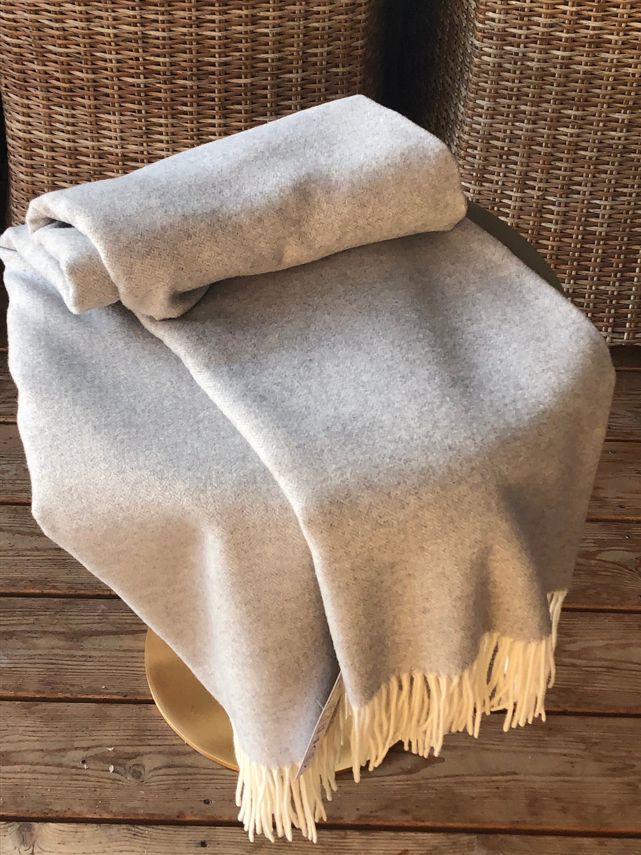 Extra Quality Very Soft Merino Wool Blankets with Cashmere 140 Etsy