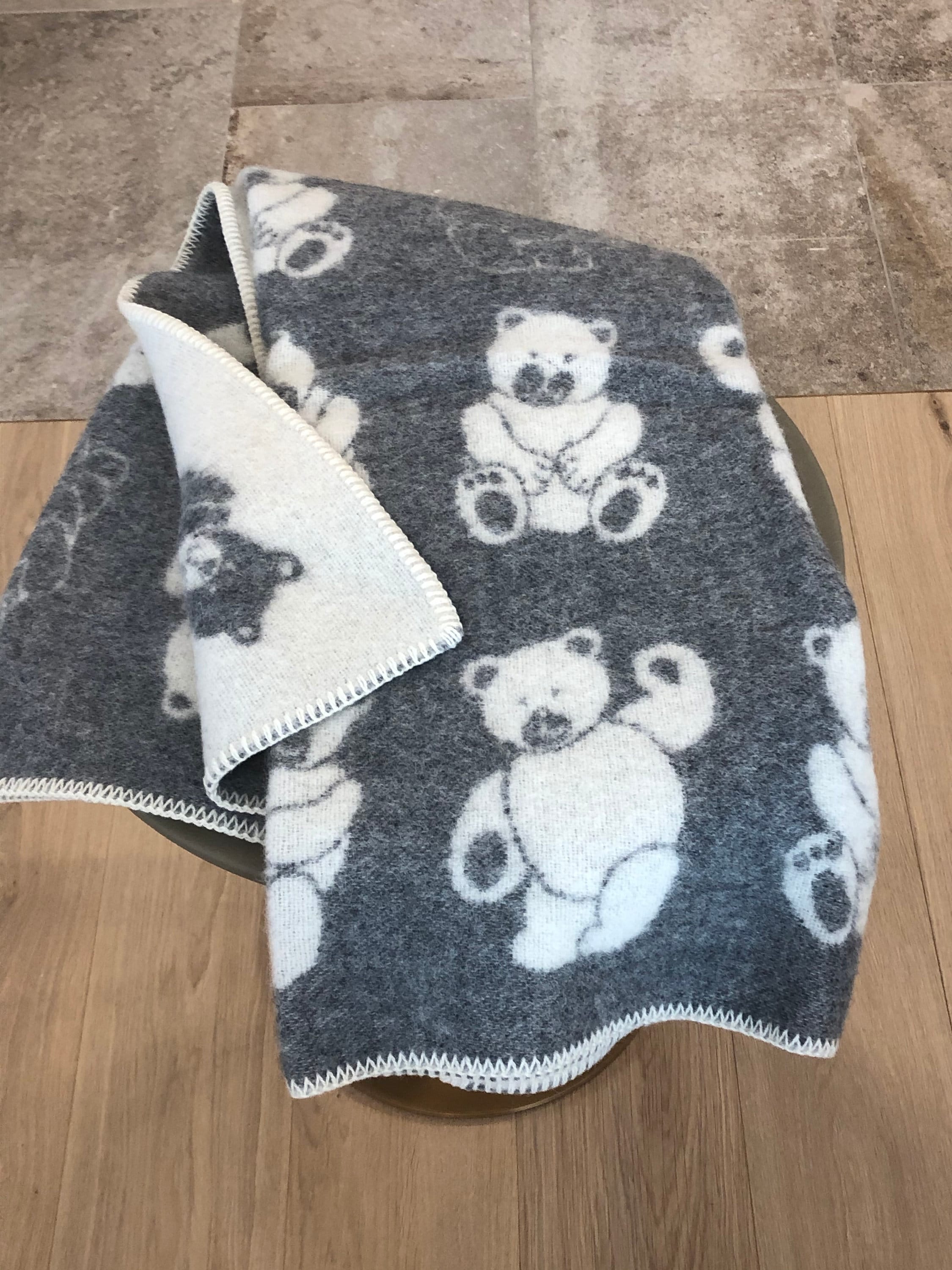 Kid's Sheep Wool Blanket. 100 Natural Wool Baby Throw. Etsy