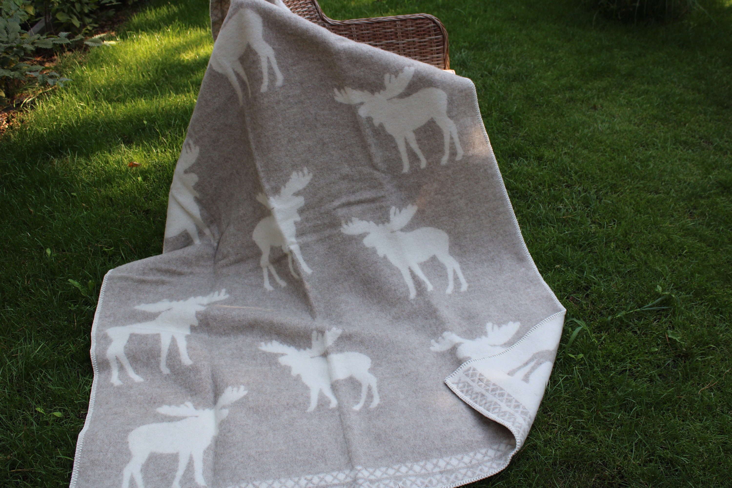 Organic sheep wool blanket 100 natural wool throw lamb wool Etsy