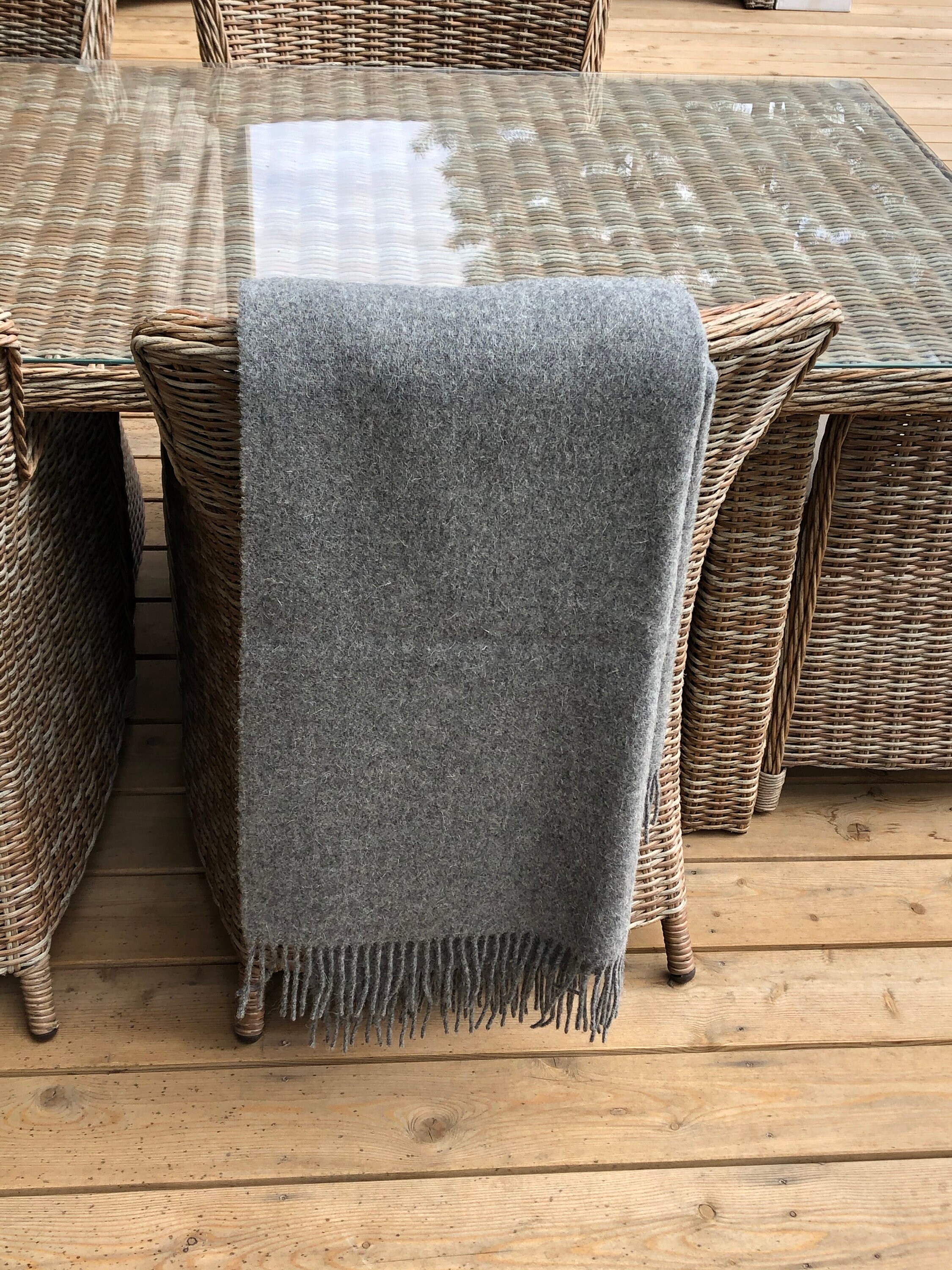 New Zealand Sheep wool blanket 100 natural wool Wool throw Etsy