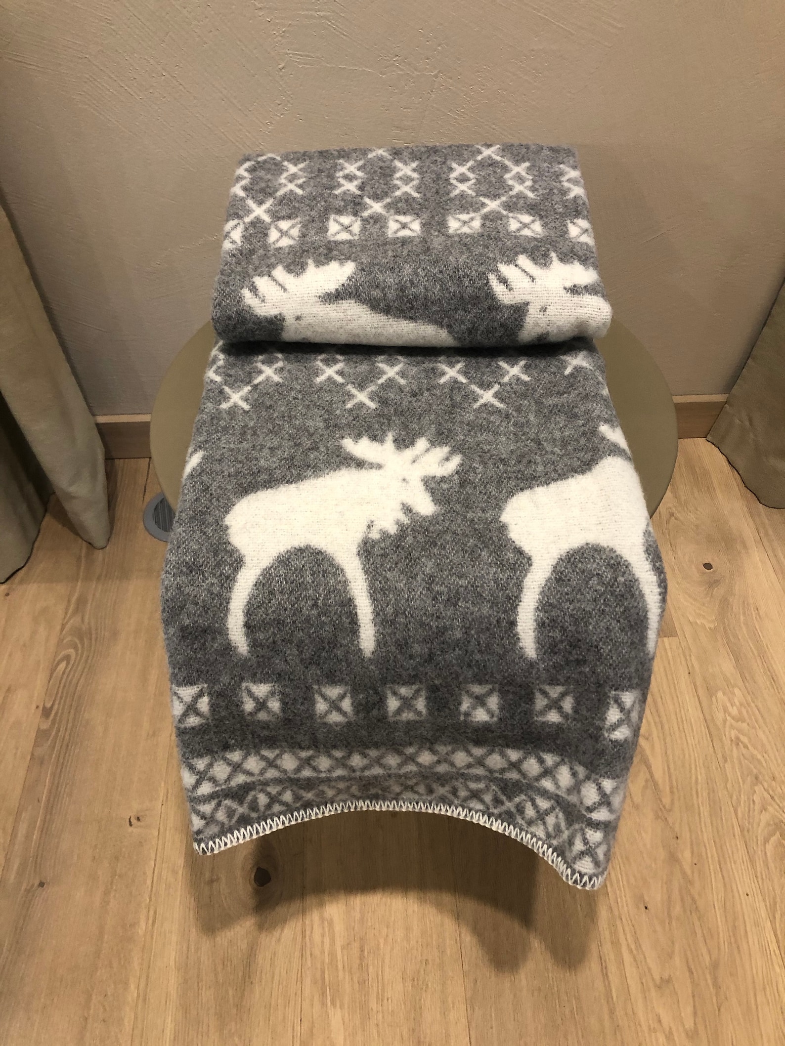 Pure Natural Sheep Wool Blanket 100 Natural Wool Throw Etsy