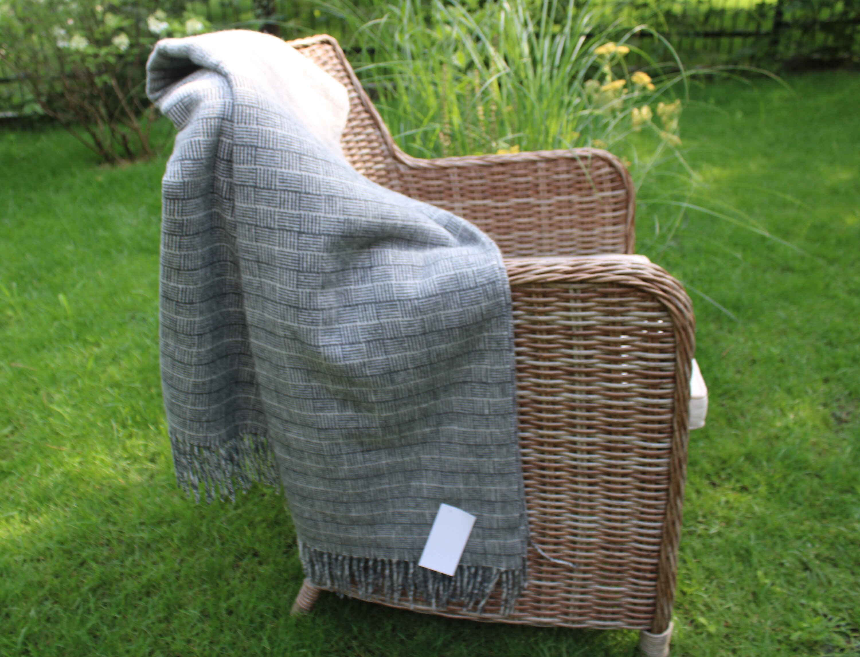 Extra Quality Merino Wool Blanket Grey Color Merino Wool Trip Etsy