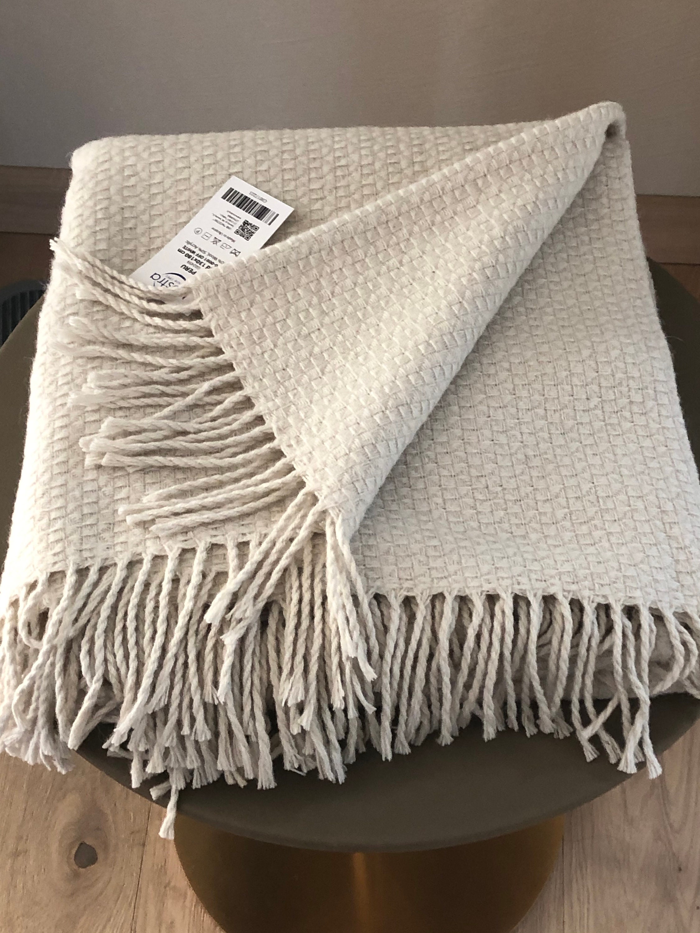 Merino Wool Blankets_Throws_ Home decor_ size 55 x 75 In Etsy