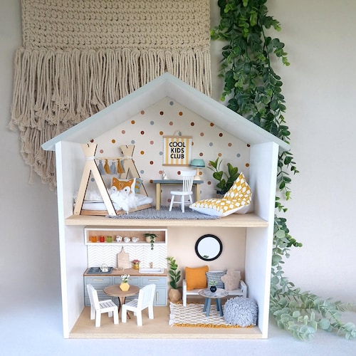 Miniature Furniture Set, Soothing Elegance, Dollhouse 1:12 Scale