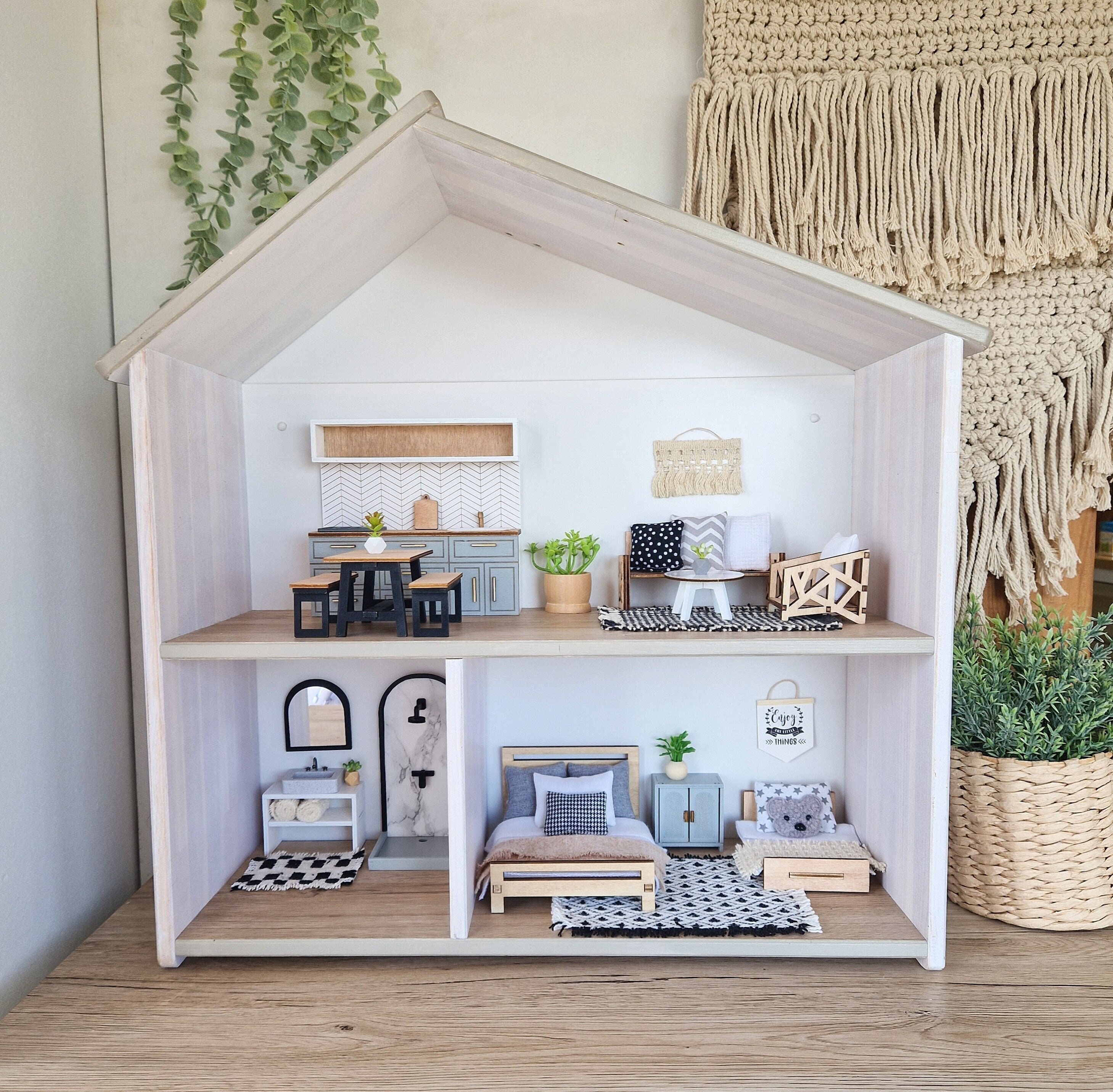 DIY holiday gifts: IKEA dollhouse hack