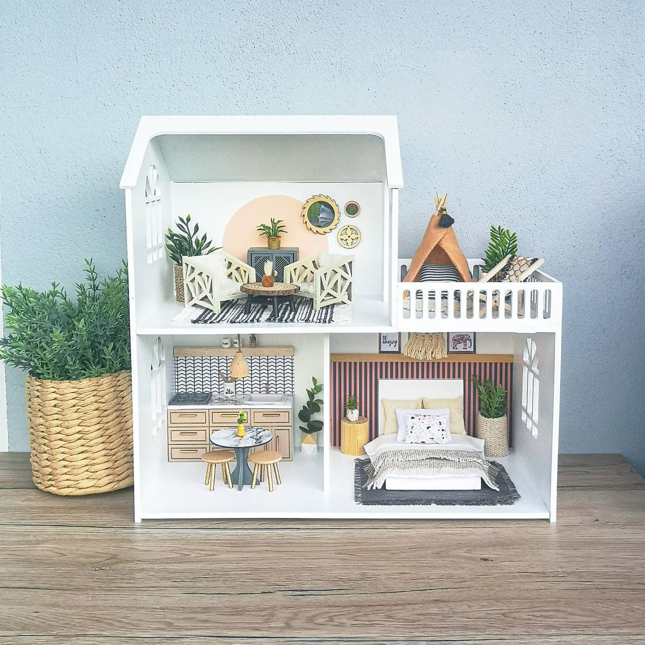 Modern hotsell dollhouse accessories