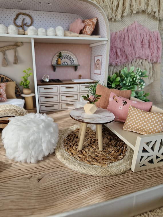 Large Dollhouse in a Suitcase, Handmade Suitcase, Maileg Mouse