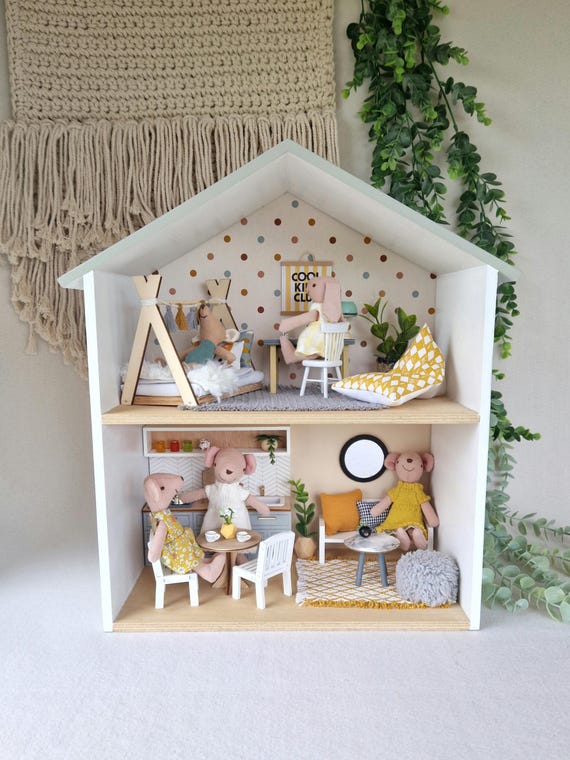 Li'l Woodzeez Casa Juego De Muebles Para Casa De Muu00f1ecas En