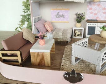 Stampa Miniatura Ryta 1.5x2 Pollici Per Casa Delle Bambole – Quadretto San Valentino, Scala 1:12 - Foto 3