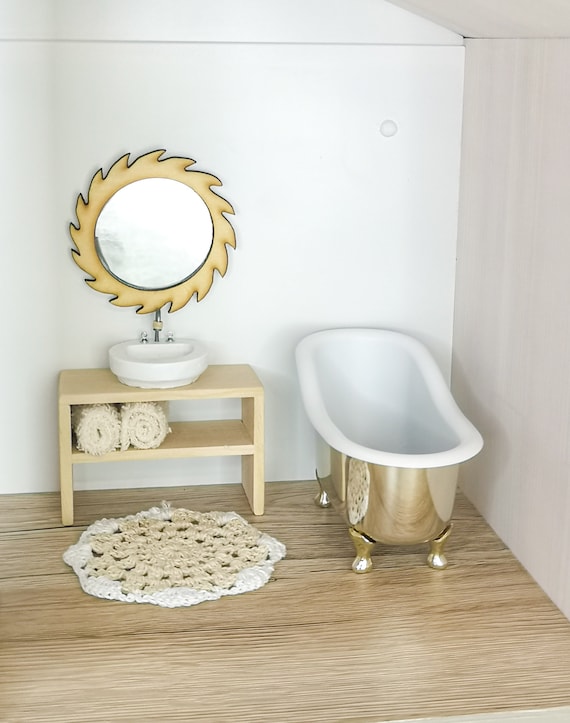 1:12 Scale Doll House Miniature Furniture Bathroom Accessories Toiletries Decor 1:12 Scale Doll House Miniature Furniture Bathroom Accessories Toiletries Decor