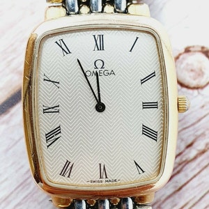 Vintage 1986 Omega Deville Ile De 