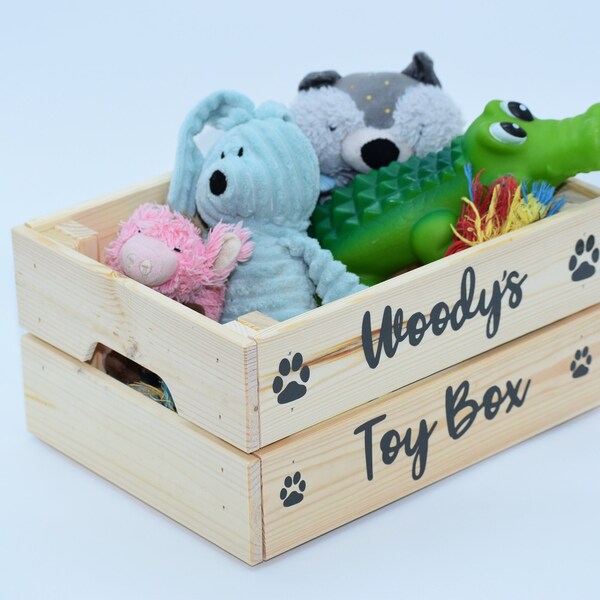 Dog Toy Box Etsy UK