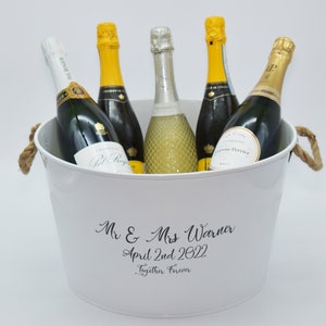Personalised ice bucket clearance
