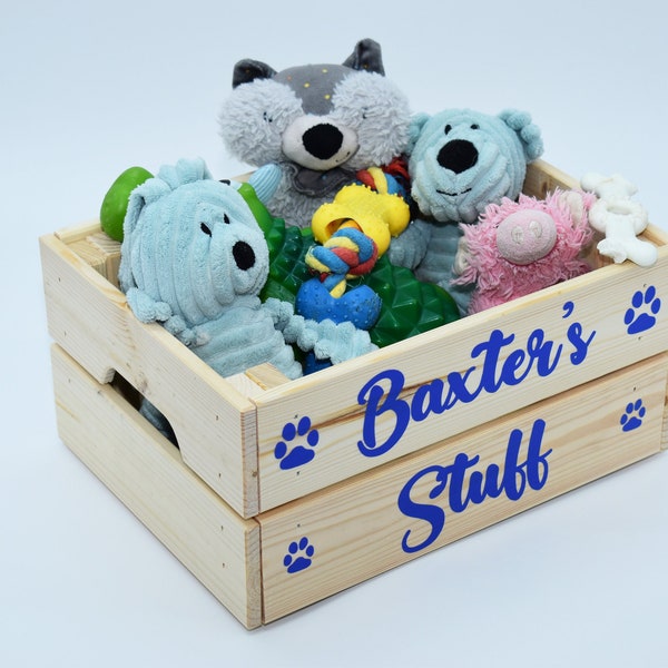 Dog Toy Box Etsy UK
